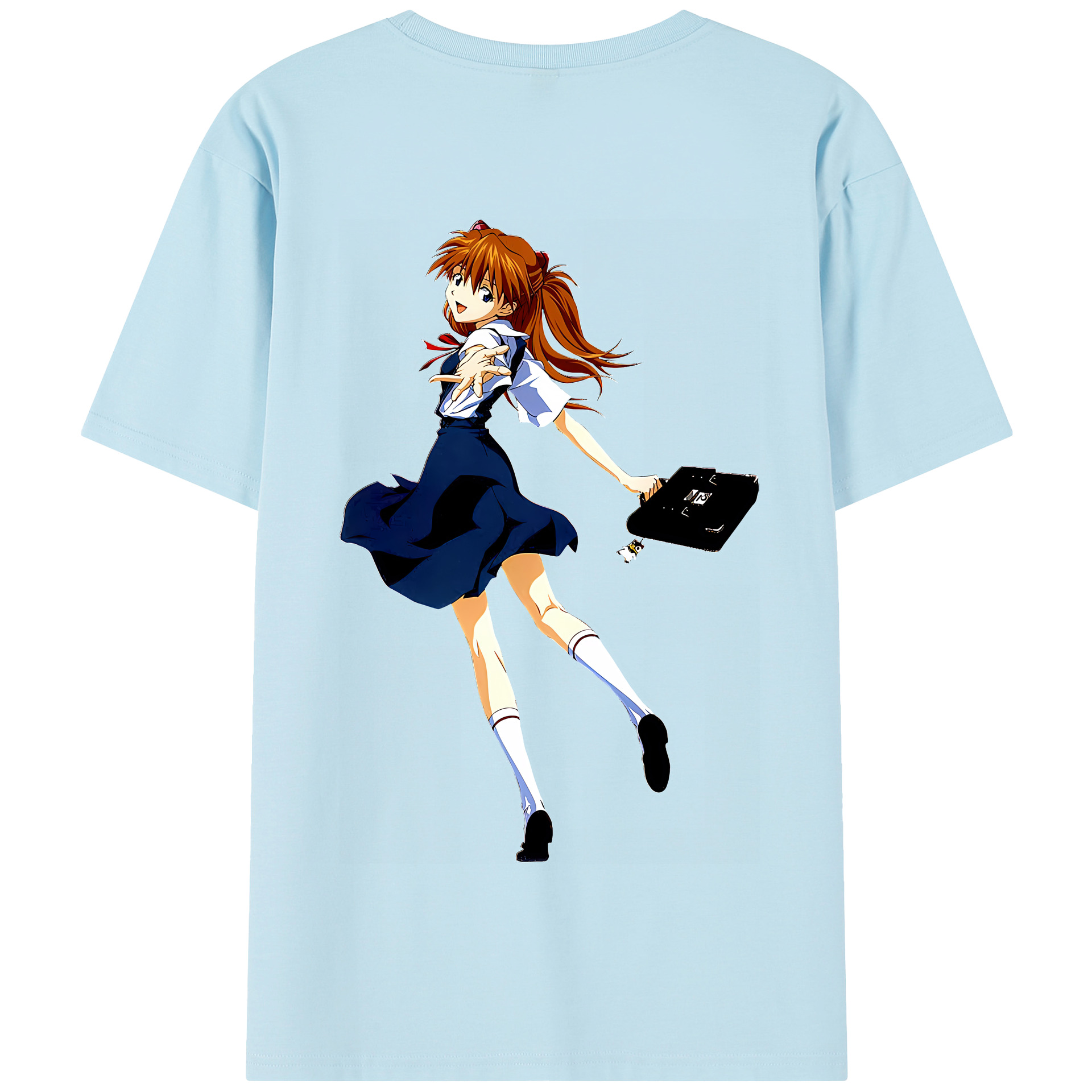 （画像用） EVA 新世紀エヴァンゲリオン 綿100％半袖Tシャツ（背面プリント）